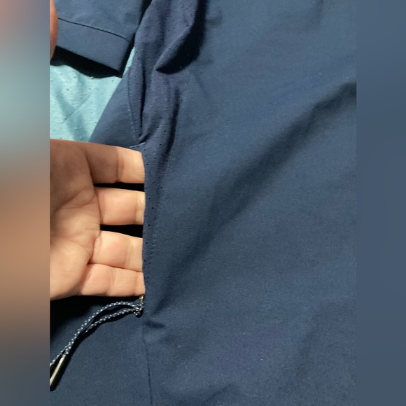 Nike Dri Fit Baseball 3/4 sleeve hot Jacket Navy Men’s Blue Size Large - Picture 3 of 6